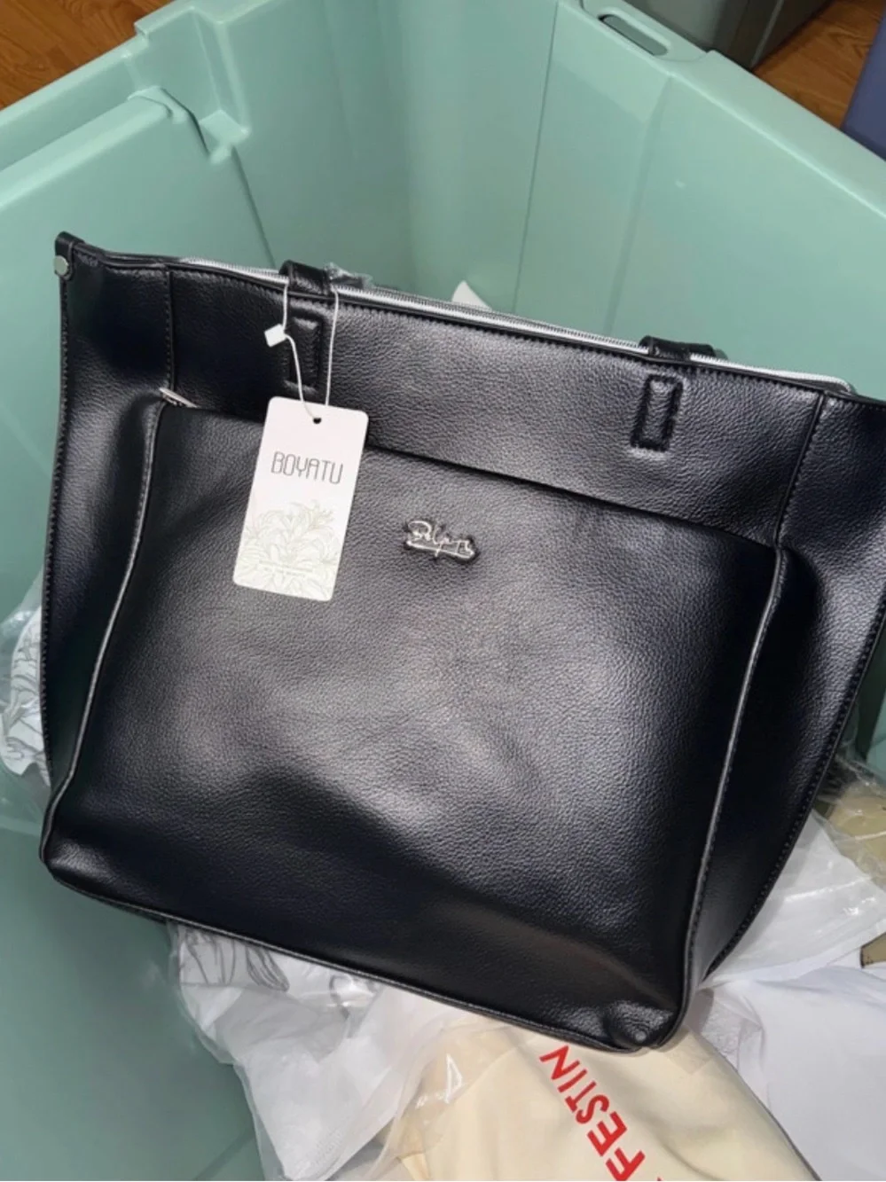 Tote bag for women black